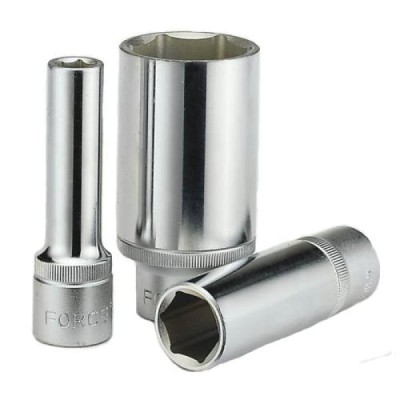 1/2" Головка шестигранная глубокая 27 мм, L=77 мм FORCE 5457727