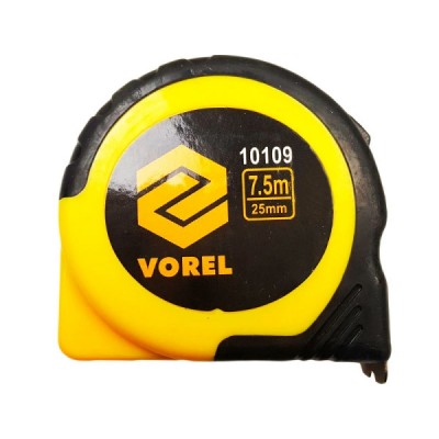 Рулетка VOREL 7.5 м х 25 мм 10109