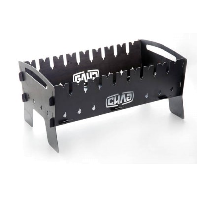 Мангал разборной толщина 2мм на 9 шампуров СИЛА 960121