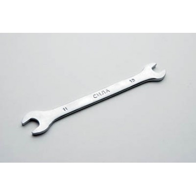 Ключ ріжковий CrV 10x11мм СИЛА 201211