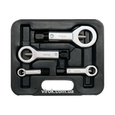 Набор гайколомов Yato М9-27 мм 4 шт YT-0585