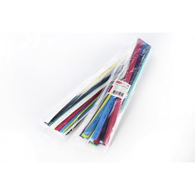 Термозбіжна трубка 8мм набір 6 кольорів (пак 1м*30шт) APRO ZRG-8kit