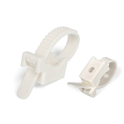 Кріплення ремінцеве біле 10х120 мм (50шт) APRO KR-33W