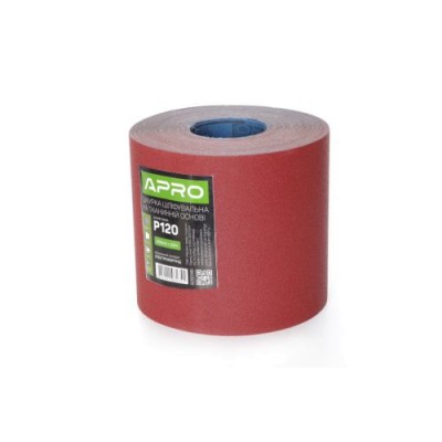 Папір шліфувальний APRO P220 рулон 200мм*50м (тканинна основа) 828149