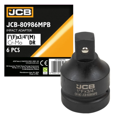 Ударний адаптер 1"(F) x 3/4"(M) JCB Tools JCB-80986MPB