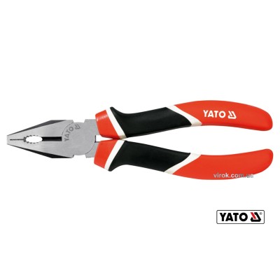 Плоскогубці комбіновані Yato 180 мм YT-1941