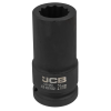 Головка торцевая ударная глубокая 3/4" 21 мм (12-гранная) JCB Tools JCB-46810021 Головка торцевая ударная глубокая 3/4" 21 мм (12-гранная) JCB Tools JCB-46810021