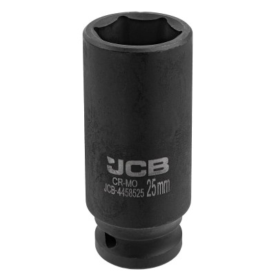 Головка торцевая ударная глубокая 1/2" 25 мм (6-гранная) JCB Tools JCB-4458525