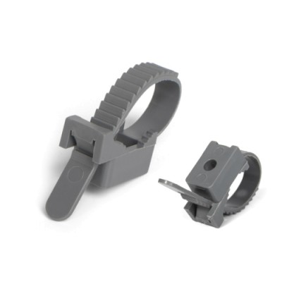 Кріплення ремінцеве сіре 10х120 мм (50шт) APRO KR-33G