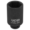 Головка торцевая ударная глубокая 1/2" 35 мм (6-гранная) JCB Tools JCB-4458535 Головка торцевая ударная глубокая 1/2" 35 мм (6-гранная) JCB Tools JCB-4458535
