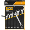 Набор ключей рожково-накидных в чехле 6 ед (33-50 мм) JCB Tools JCB-5061 Набор ключей рожково-накидных в чехле 6 ед (33-50 мм) JCB Tools JCB-5061