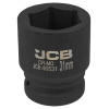 Головка торцевая ударная 3/4" 31 мм (6-гранная) JCB Tools JCB-46531 Головка торцевая ударная 3/4" 31 мм (6-гранная) JCB Tools JCB-46531