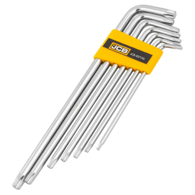 Haбіp Г-подіб. ключів екстра довгих TORX 7 од. (T10-T40) JCB Tools JCB-5071XL