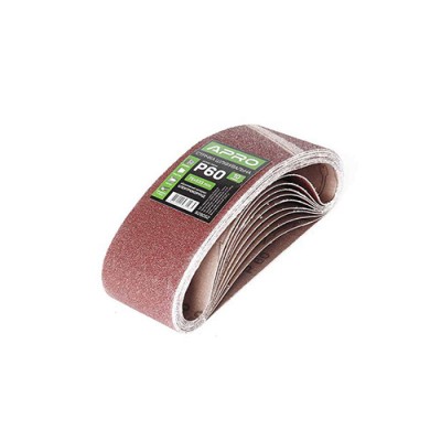 Стрічка шліфувальна нескінченна APRO P60 75×533мм (10шт) 828052