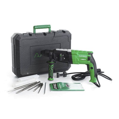 Перфоратор прямий APRO 3,5 Дж, 1050В, SDS+, 1050H, кейс 896228
