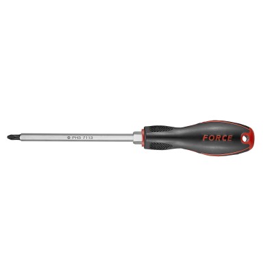 Отвертка крестовая Philips PH.3, L=150 мм FORCE 7113