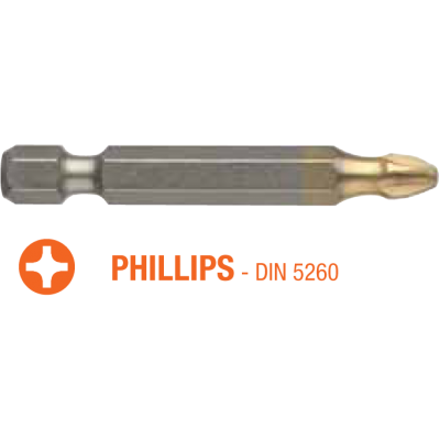 Насадка викруткова USH PHILIPS PH2 x 50 мм Torsion 10 шт UUSG0013622