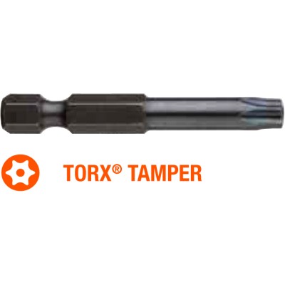 Насадка викрутка INDUSTRY USH Torx TAMPER T15 T x 50 мм 5 шт UUSE0103255