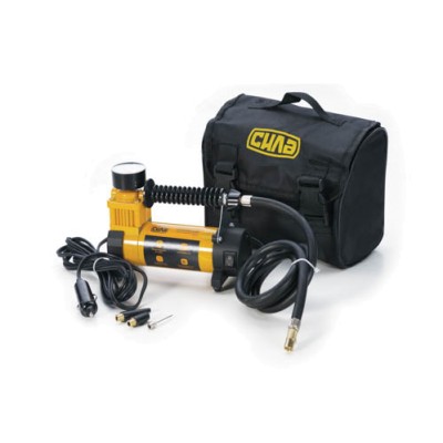 Компрессор автомобильный однопоршневой (27л/мин; 7Атм; 12А) СИЛА 900402