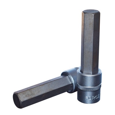 1/2" Головка-біта шестигранна HEX 19 мм, L=110 мм FORCE 34411019