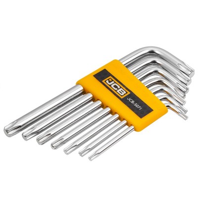 Haбіp Г-подіб. ключів TORX 7од. (T10H-T40H) JCB Tools JCB-5071