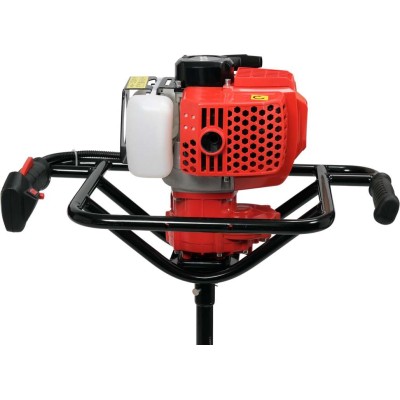 Мотобур бензиновий Yato; 1,4 кВт, зі шнеком Ø≤ 200 мм, 320 об/хв, 3 шнека і подовжува YT-84660