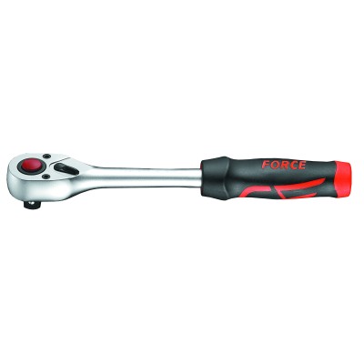 1/2" Трещотка с резиновой ручкой 72 зуб. L=265 мм FORCE 80248