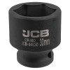 Головка торцевая ударная 1/2" 30 мм (6-гранная) JCB Tools JCB-44530 Головка торцевая ударная 1/2" 30 мм (6-гранная) JCB Tools JCB-44530