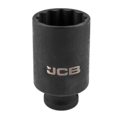 Головка торцевая ударная глубокая 3/4" 45 мм (12-гранная) JCB Tools JCB-46810045 Головка торцевая ударная глубокая 3/4" 45 мм (12-гранная) JCB Tools JCB-46810045