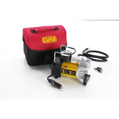 Компрессор автомобильный однопоршневой (37л/мин; 10Атм; 15А) (автостоп) СИЛА 900405