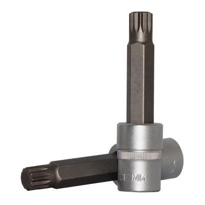 1/2" Головка-бита Spline М14, L=100 мм FORCE 34810014