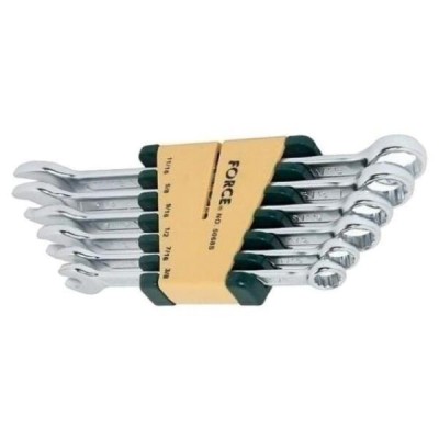 Набір ключів ріжково-накидних дюймових 6 пр. 3/8"-11/16" FORCE 5068S
