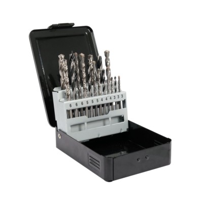 Свердла по металу, бетону, дереву Yato, Ø = 3-10 мм, 18 шт. YT-43490