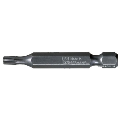 Насадка викруткова USH 1/4" TORX T15 х 50 мм 10 шт UUSG0103055