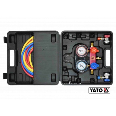Набор для обслуживания кондиционеров Yato для группы R-134A 6 шт YT-72990