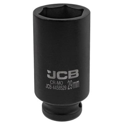 Гoлoвкa тopцeвa удapнa глибока 1/2" 29 мм (6-гранна) JCB Tools JCB-4458529
