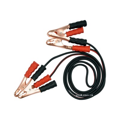 Пускові дроти для акумулятора Yato 200 A 2.5 м 2 шт YT-83151