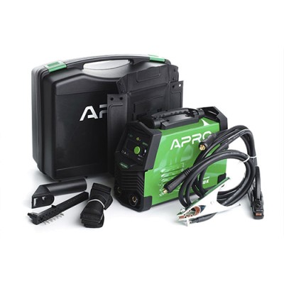 Сварочный аппарат инверторный APRO MMA-260 K, ел.4мм, + набор кабелей, кейс 894502