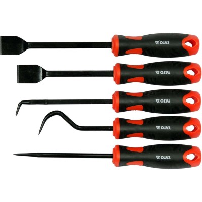 Набір гачків і скребків з ручкою Yato l= 225-240 мм, компл. 5 шт YT-08422