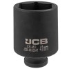 Головка торцевая ударная глубокая 1/2" 41мм (6-гранная) JCB Tools JCB-4458541