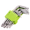 Alloid. Набор ключей изогнутых TORX. 9 предм. T10 -T50. (НТ-0912)