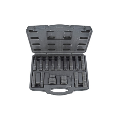 Набор ударных бит и головок 3/4" & 1" (16 предм.) QUATROS QS50472