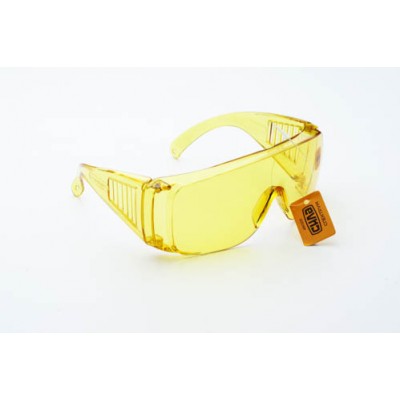 Очки защитные СПЕКТРУМ (желтые) СИЛА 480221