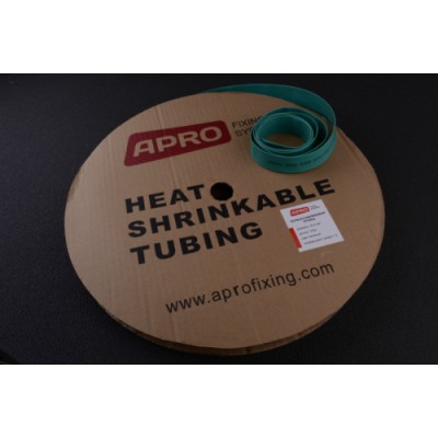 Термозбіжна трубка 16мм зелений 100м APRO ZRB-16G