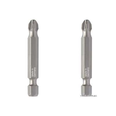 Насадка викруткова USH 1/4" хрестова PZ1 x 50 мм 2 шт U0013030/2