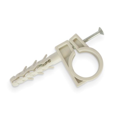 Обойма для труб та кабелю 18-20 мм (пач. 50шт) APRO OB-1820