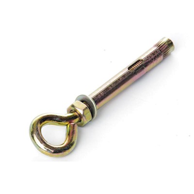 Анкер с кожухом и гайкой с O-крюком М8/10*80 цинк жёлтый (ящ. 220шт) APRO CLRO0810080-C