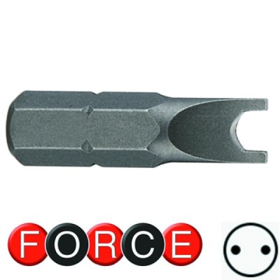 1/4" Бита Spanner вилка №10, L=25 мм FORCE 123S2510