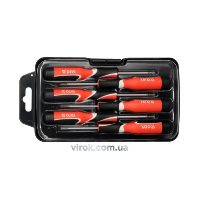 Набір прецизійних викруток Yato Torx T5-Т10 6 предметів YT-25862